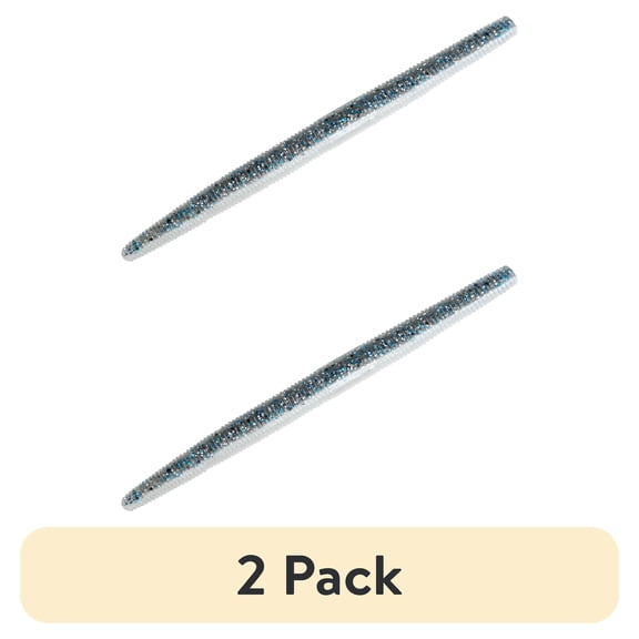 (2 pack) Strike King Shim-E-Stick Smokey Shad Soft Stick Bait Lure