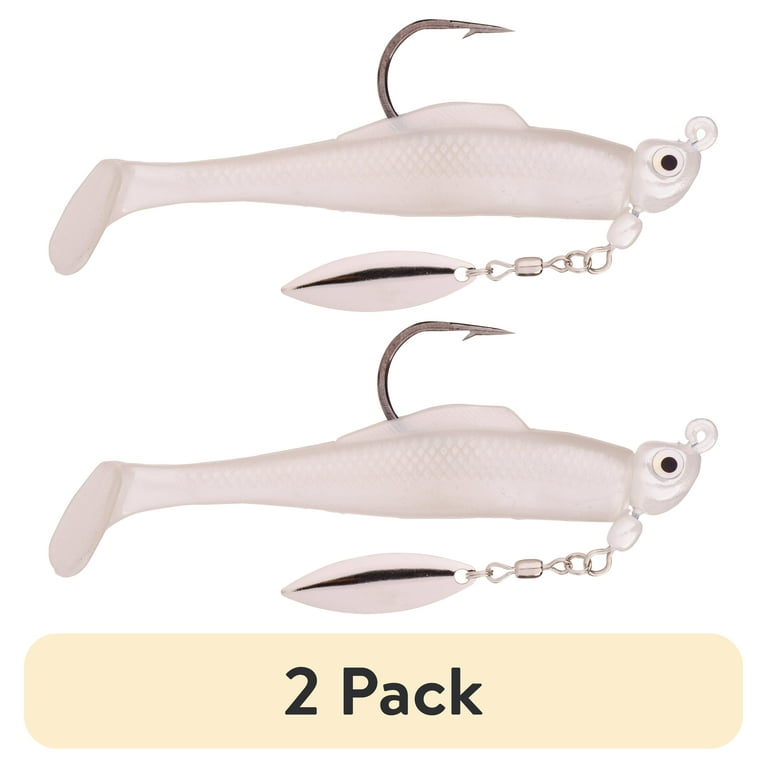 2 pack) Strike King Speckled Trout Magic 1/4 oz Jig Head Pearl