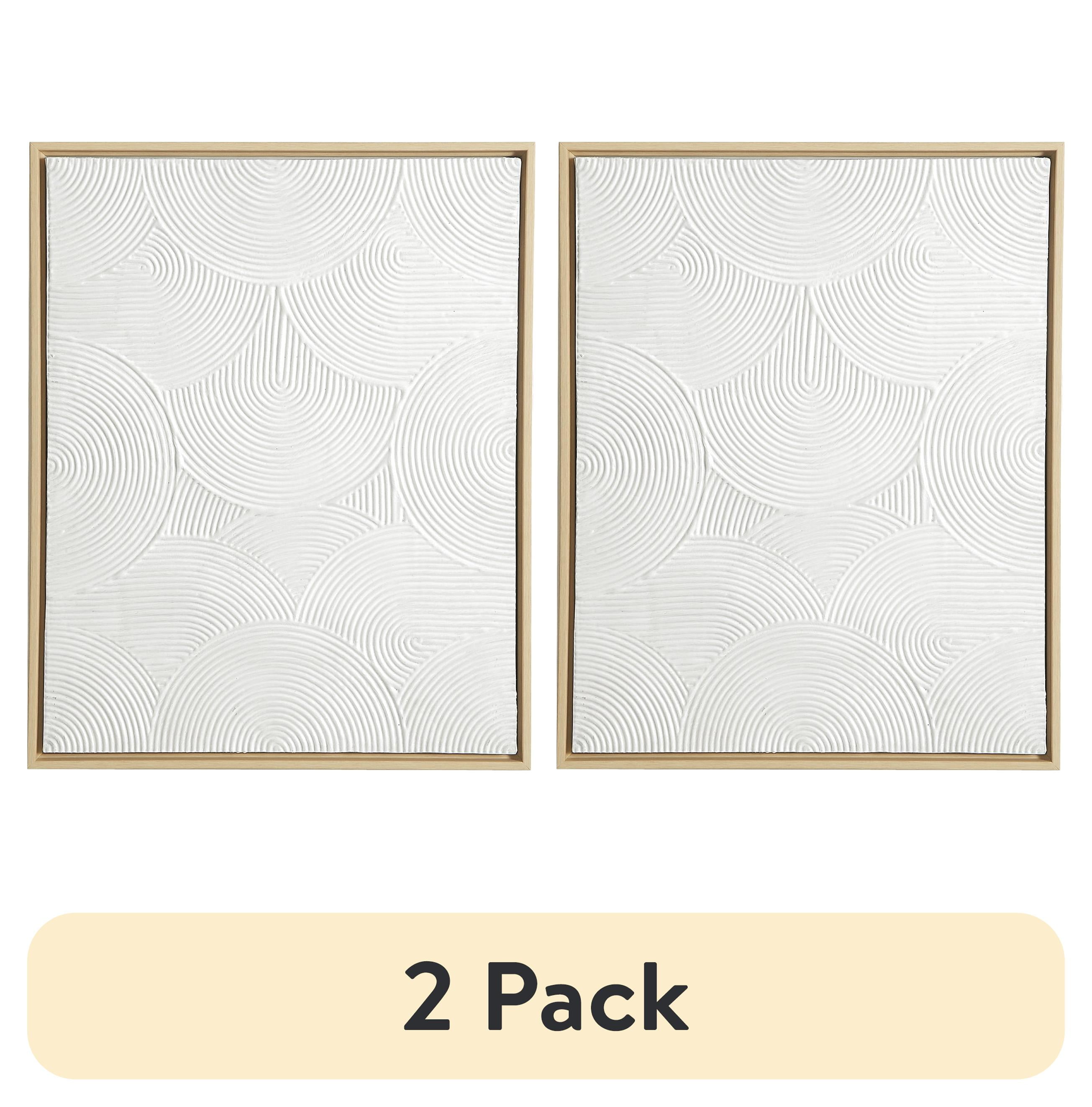 (2 pack) Style House 16"x 20" Contemporary Arch Framed Wall Art