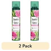(2 pack) Suave Bamboo & Hibiscus Volumizing Dry Shampoo, for Restoring Body & Lift, 4.3 oz