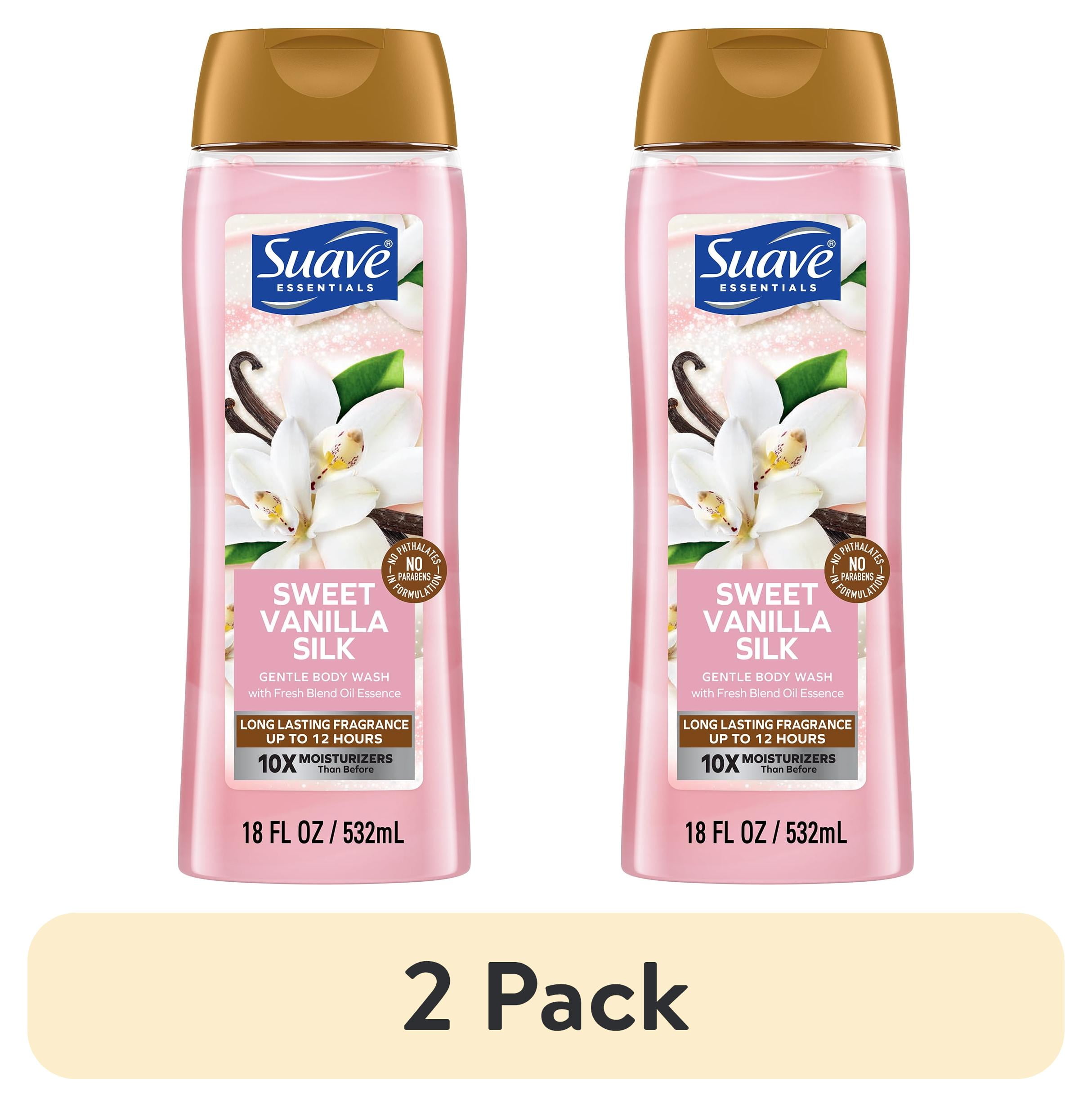 Suave Essentials Gentle Body Wash, Sweet Vanilla, 18 oz