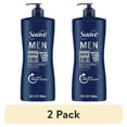thumbnail interactive-video image 1 of (2 pack) Suave Professionals Men 3-in-1 Shampoo, Conditioner & Body Wash, Charcoal, 28 fl oz, 1 of 8