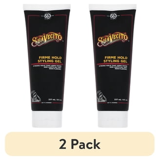 Suavecito Firme Hold Styling Gel, 8 oz, Strong Hold, All Hair
