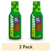 (2 pack) Subway Sweet Onion Teriyaki Sauce, 16 fl. oz.