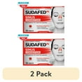 thumbnail image 1 of (2 pack) Sudafed PE Max Strength Non-Drowsy Sinus Decongestant Tablets, 36 Count, 1 of 8