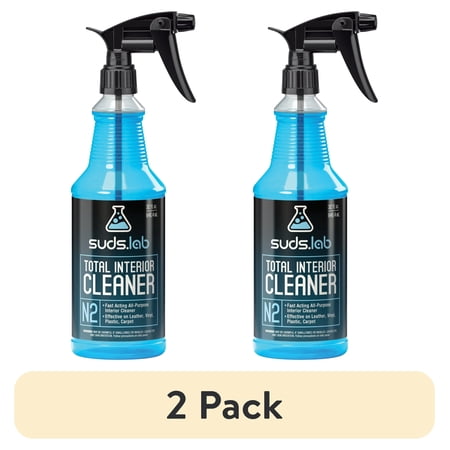 (2 pack) Suds Lab N2 Interior Cleaner, 32 oz