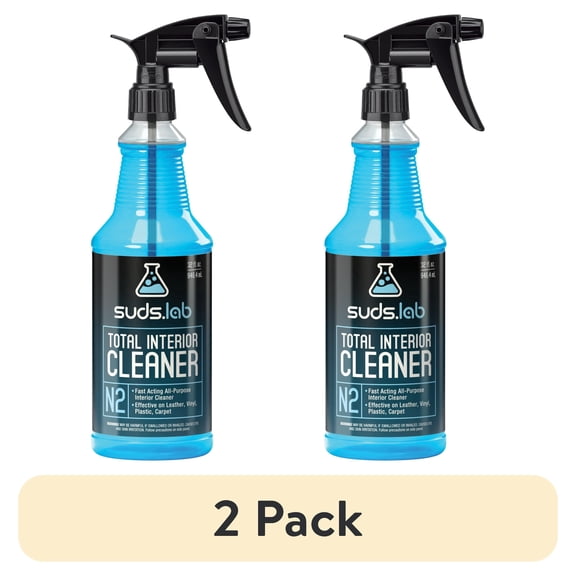 (2 pack) Suds Lab N2 Interior Cleaner, 32 oz