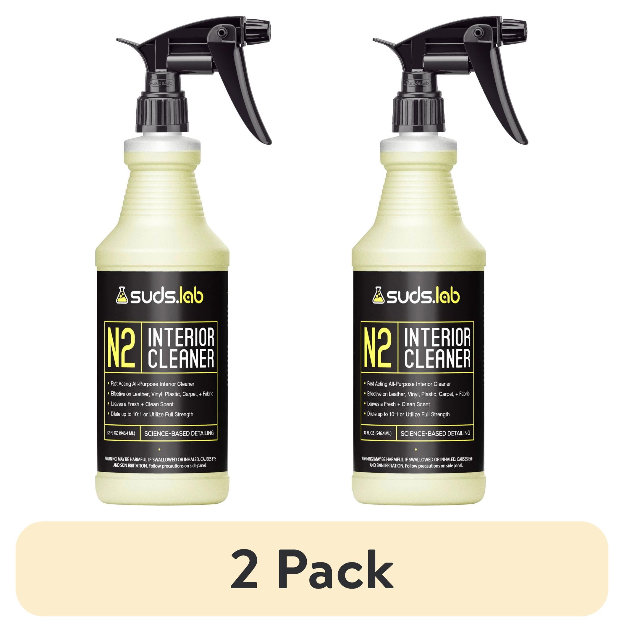 2 pack) Suds Lab N2 Interior Cleaner, 32 oz - Walmart.com