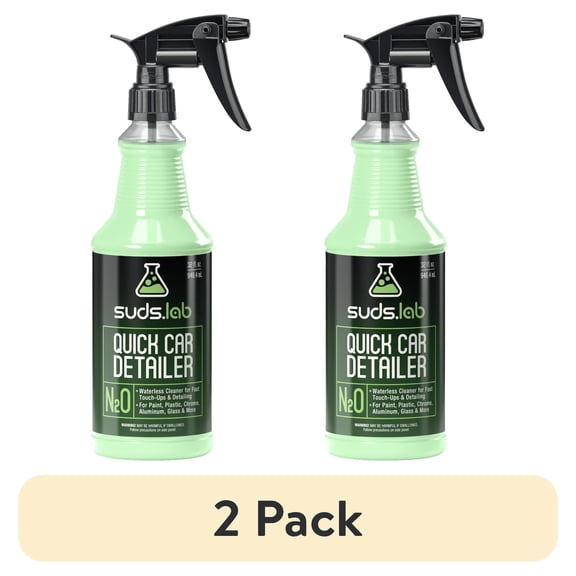 (2 pack) Suds Lab N2O Quick Car Detailer - 32 fl oz Bottle