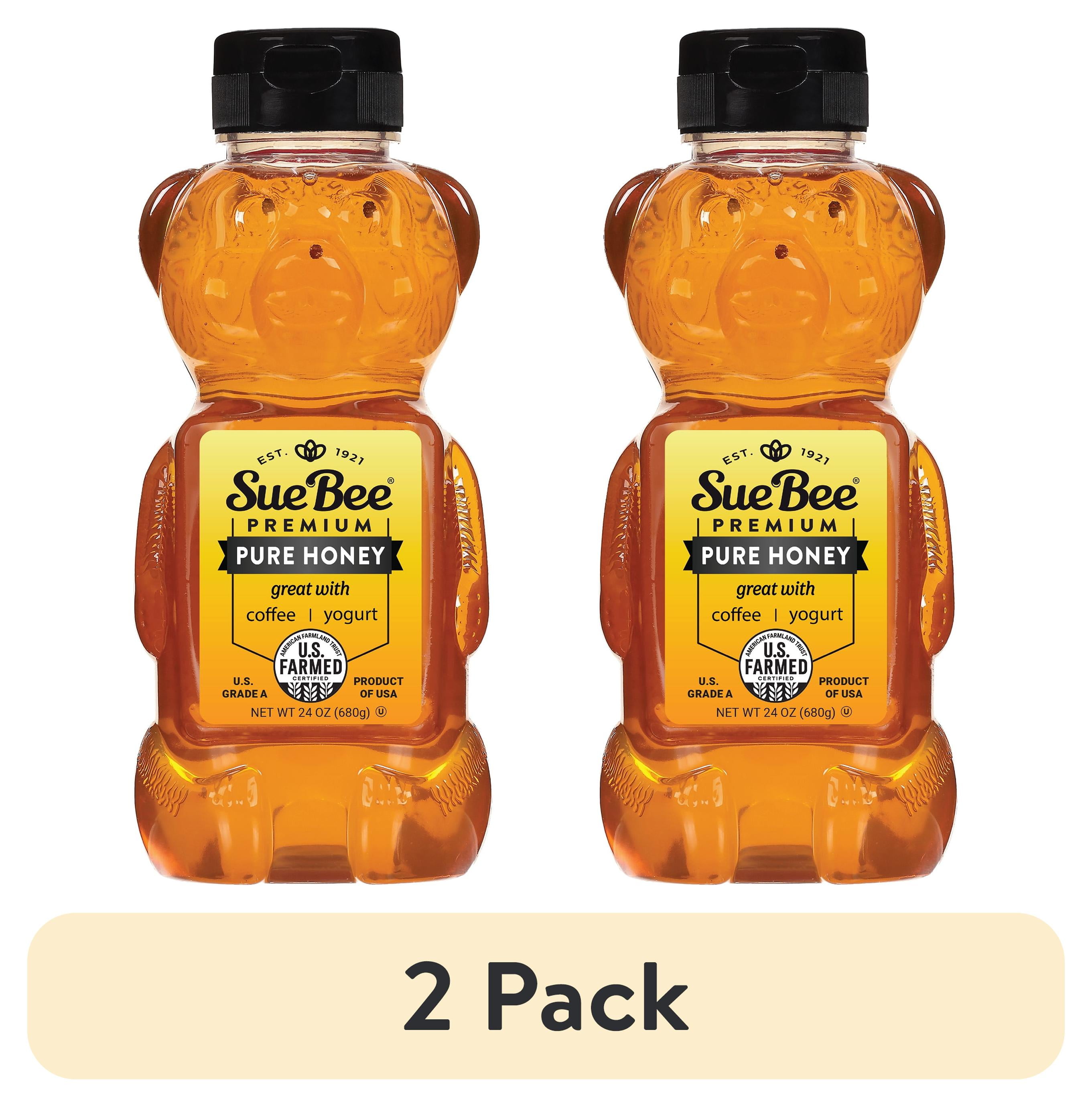 Sue Bee Honey, Premium Clover Honey, 24 oz - Walmart.com