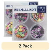 2 pack Sulyn 0.63oz Embellishment Mixes- Hello Spring Theme, Plastic Container