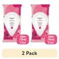 thumbnail image 1 of (2 pack) Summer's Eve Sheer Floral Daily Feminine Wipes, Removes Odor, pH Balanced, 32 count, 1 of 17