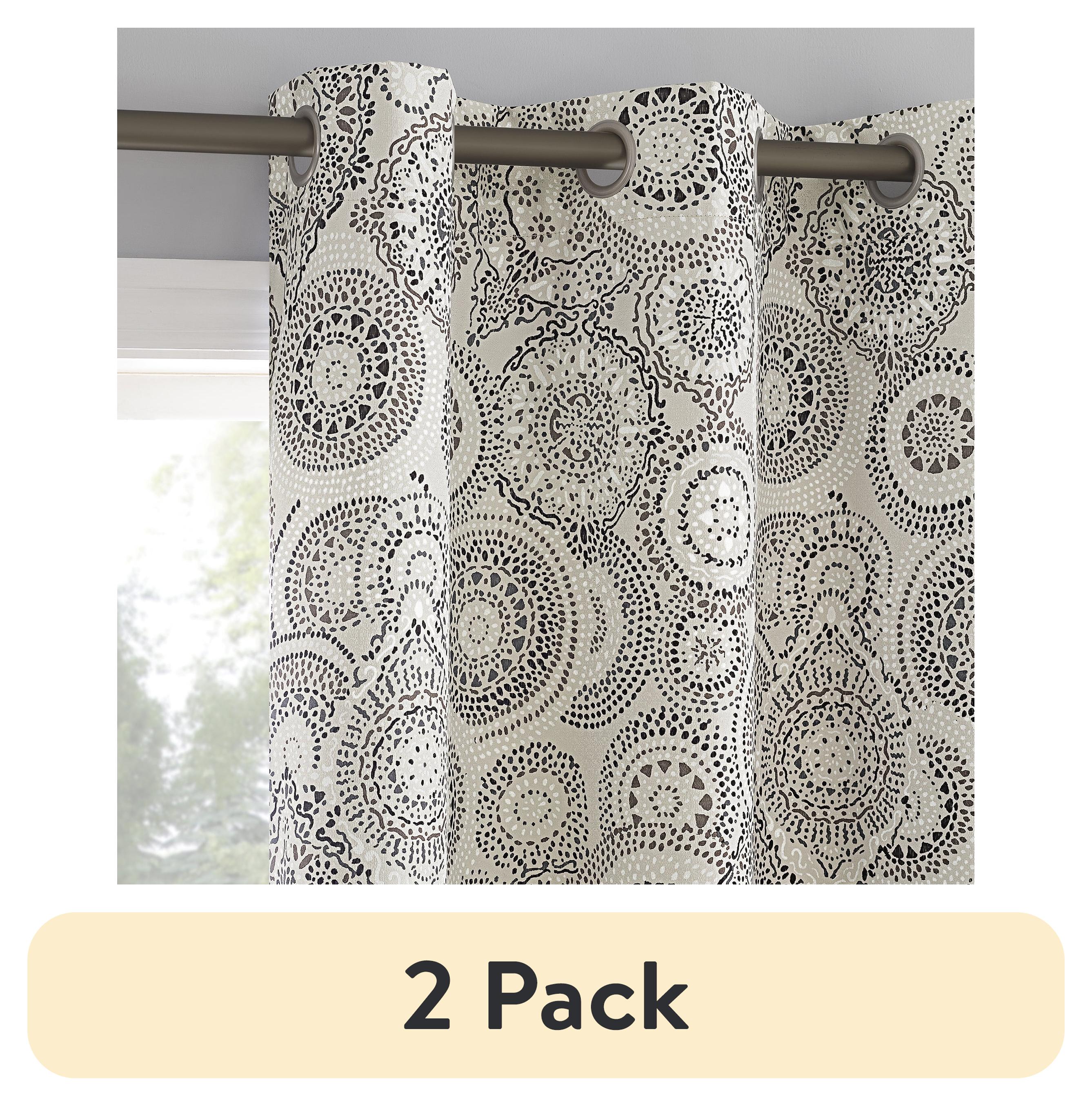 Tenda Oscurante Sun Zero Nepal Con Stampa Medaglione - Pannello 40x63, Stone - Blocca Luce
