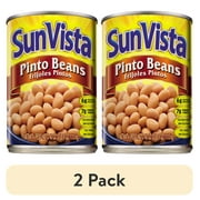 (2 pack) SunVista Pinto Beans 40 oz. Can