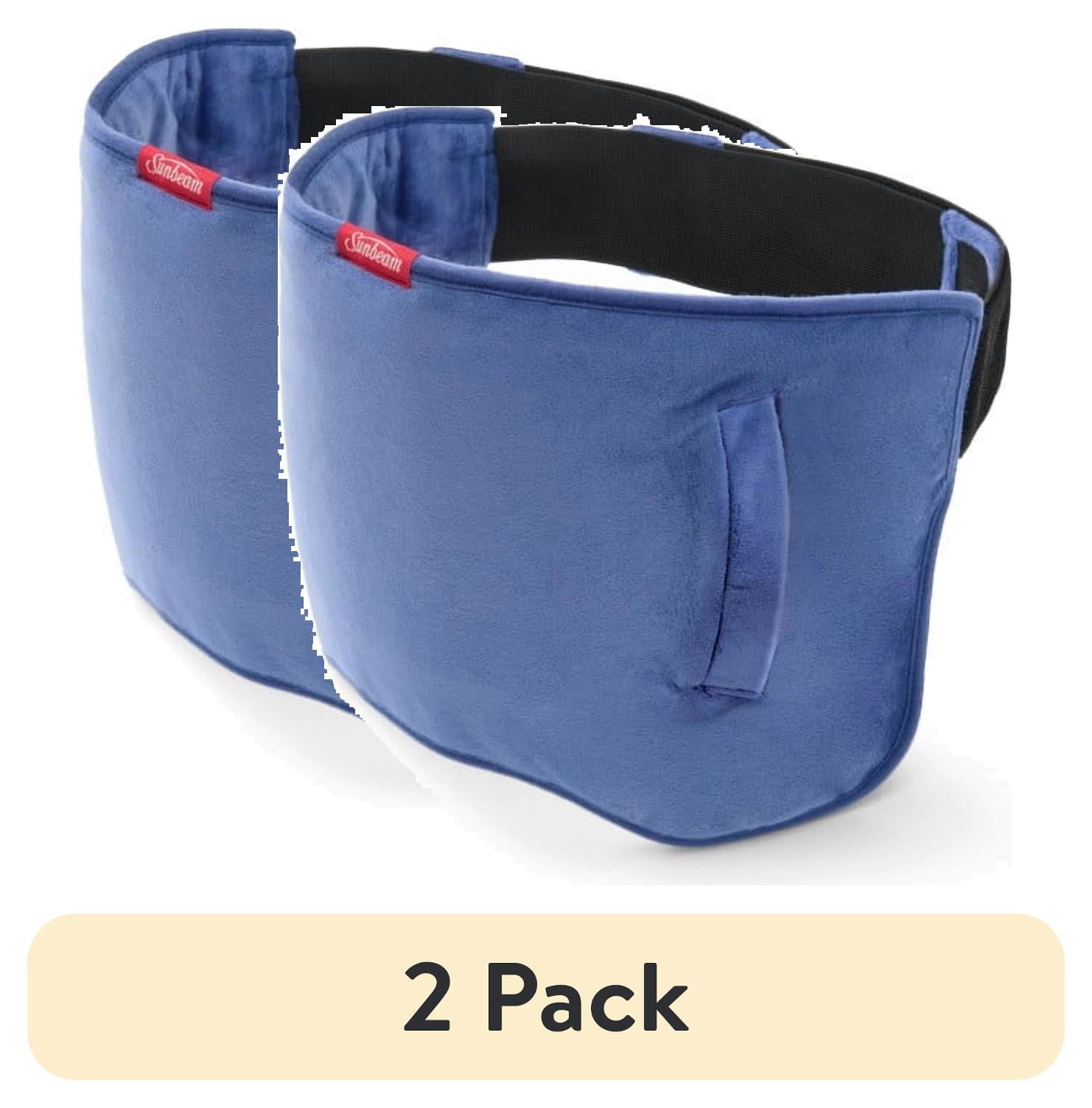 (2 pack) Sunbeam Carbon Fiber Heating Pad, Thermabelt