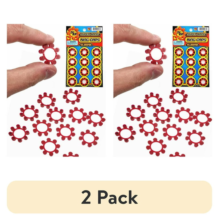 2 pack) Super Bang 8 Shot Ring Caps - 96 Caps - Walmart.com