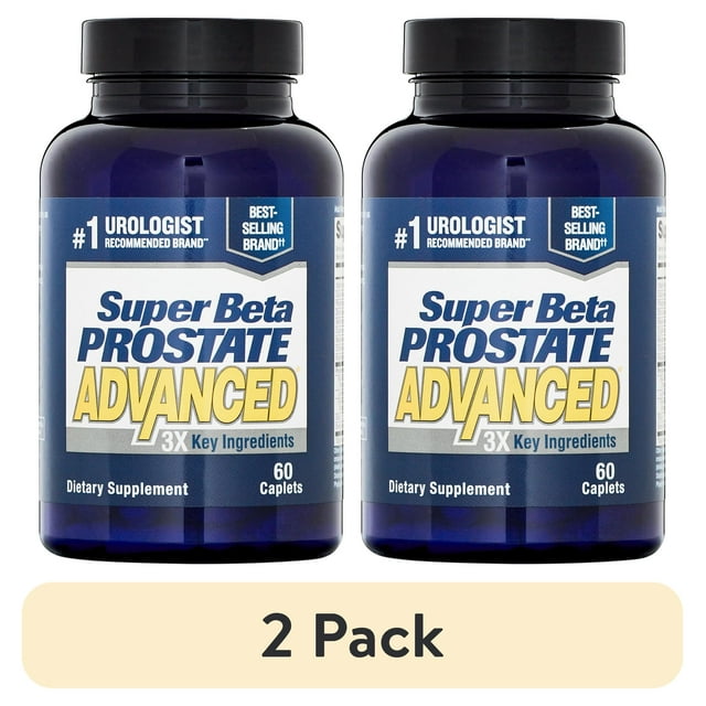 (2 pack) Super Beta Prostate P3 Advanced Men's Supplements, for Prostate Health, 60 Count
