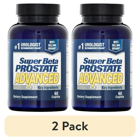(2 pack) Super Beta Prostate P3 Advanced Men's Supplements, for Prostate Health, 60 Count