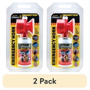 2 pack Super Blast Emergency Air Horn 120dB - Signals for Help from up to 1/2 mile Away!