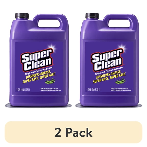 (2 pack) Super Clean Tough Task Cleaner-Degreaser - 1 Gallon | 128 Fluid Ounces