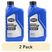 (2 pack) Super Tech All Mileage Synthetic Blend Motor Oil SAE 10W-40, 1 Quart