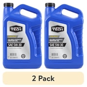 (2 pack) Super Tech All Mileage Synthetic Blend Motor Oil SAE 5W-30, 5 Quarts