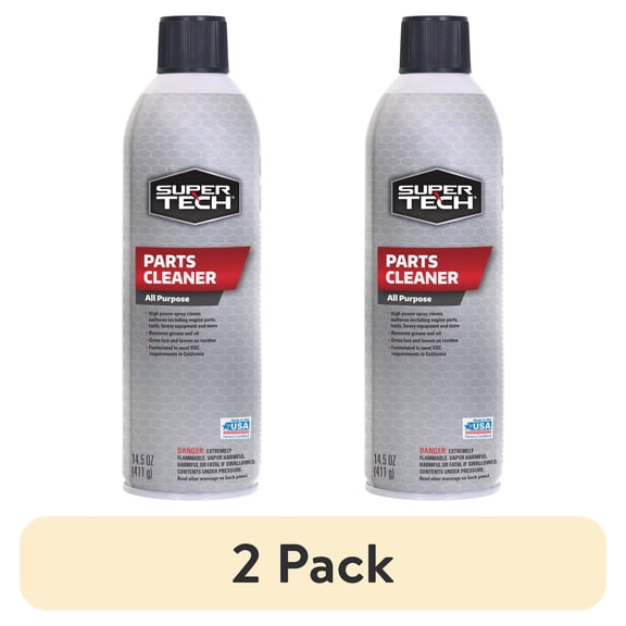 (2 pack) Super Tech All Purpose Parts Cleaner, 14.5 oz