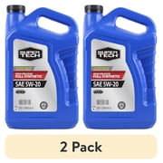 2 pack Super Tech High Mileage Full Synthetic SAE 5W-20 Motor Oil, 5 Quarts