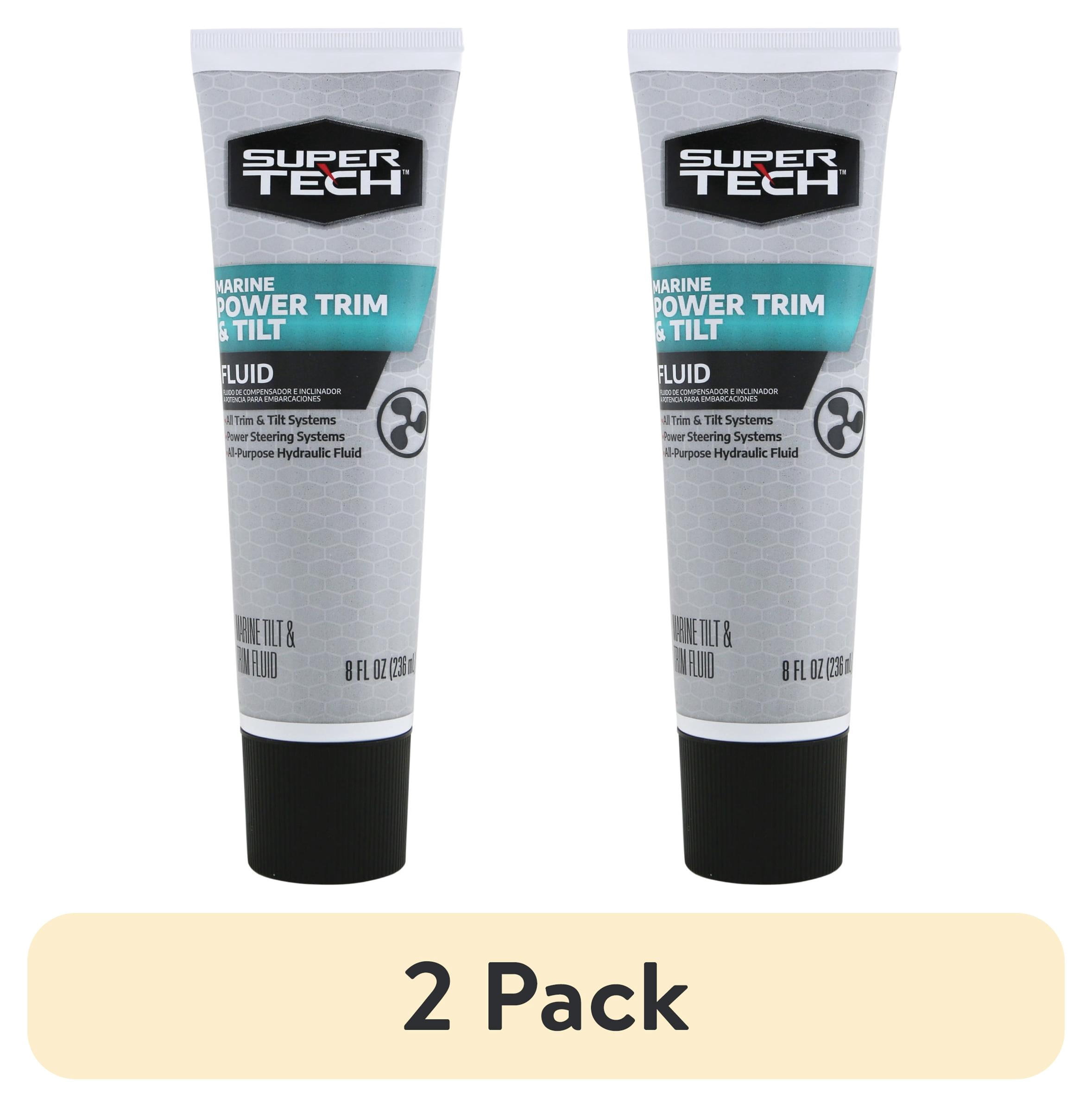 (2 pack) Super Tech Marine Power Trim and Tilt Fluid, 8 fl oz, 1 Pack