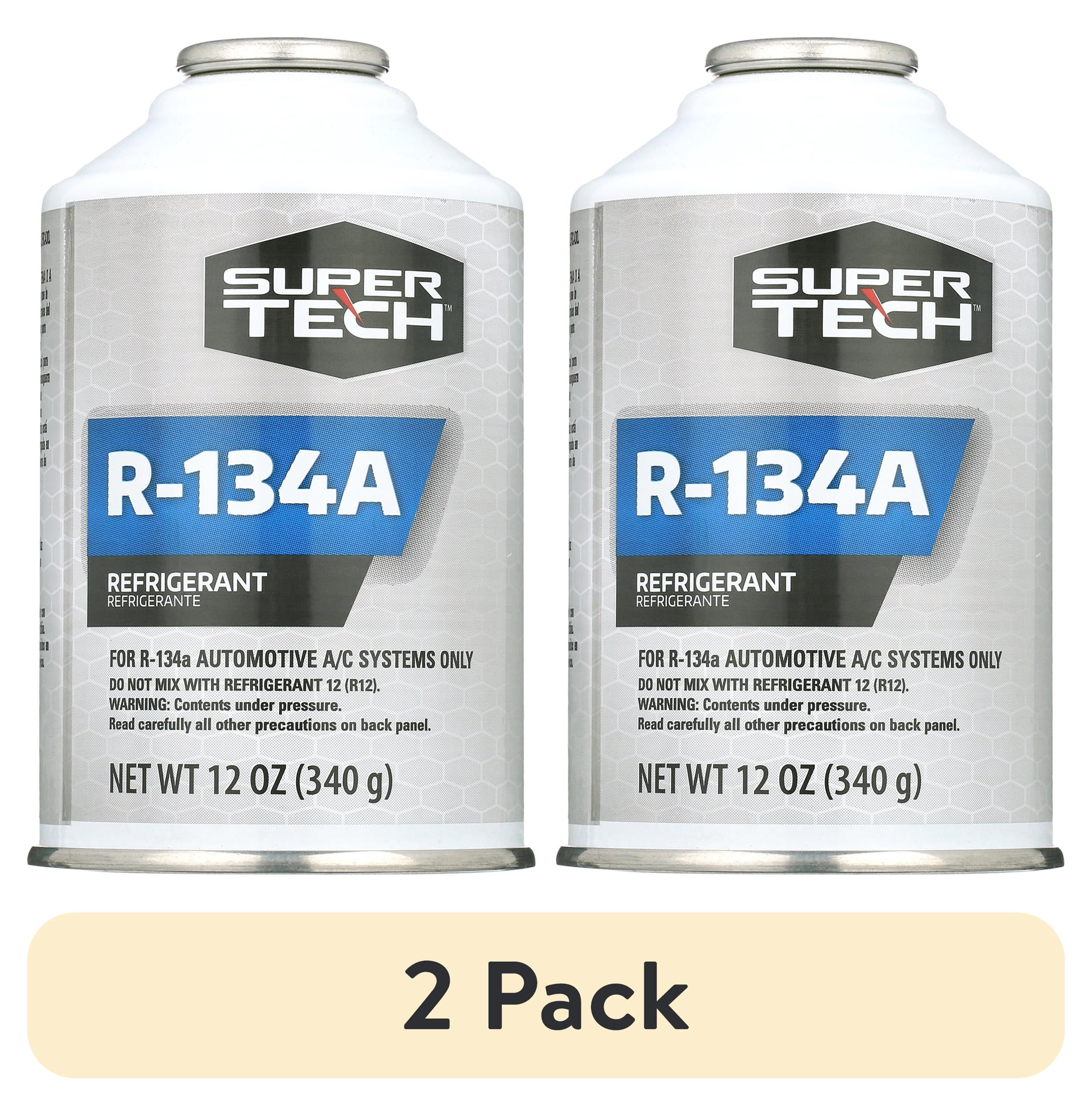 2 pack) Super Tech R-134a Refrigerant, 12 oz. - Walmart.com