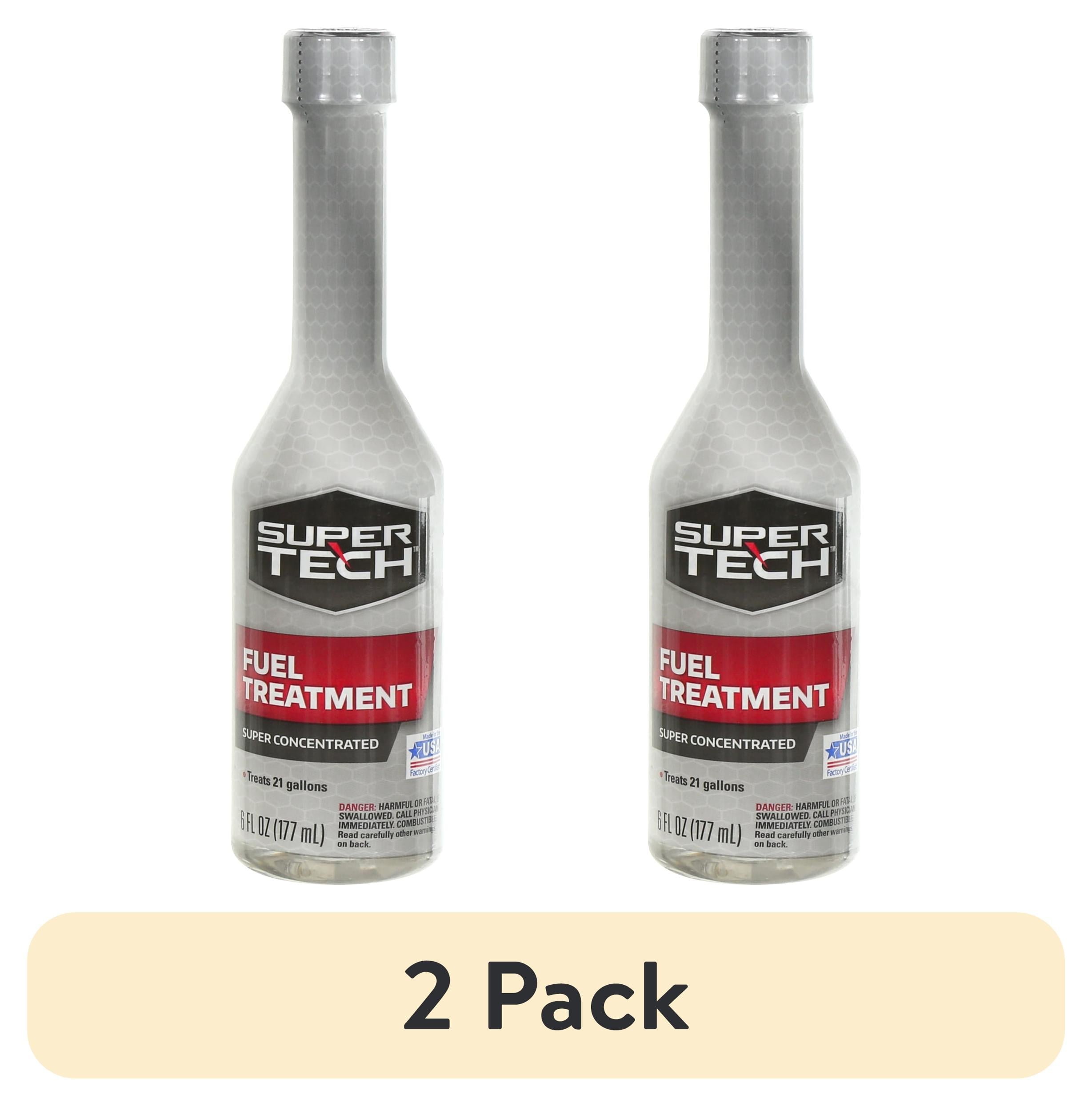 Super Tech Super Concentrated Fuel Treatment, 6 fl oz, Treats 21