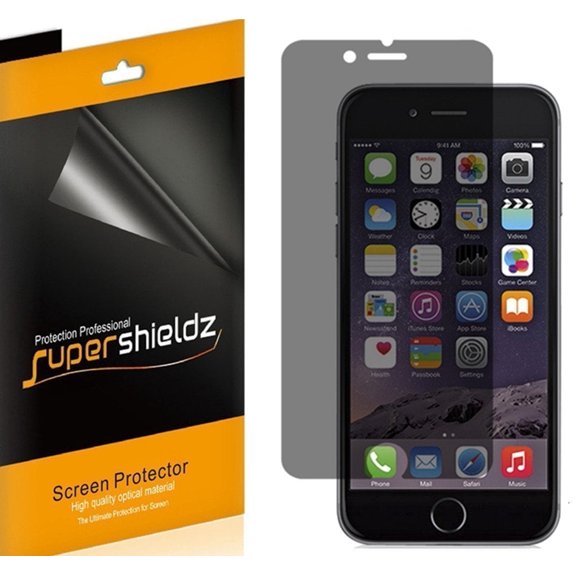 Supershieldz Designed for Apple iPhone 6 Plus / 6S Plus (5.5 inch) (Privacy) Anti Spy Screen Protector Shield (2 Pack)