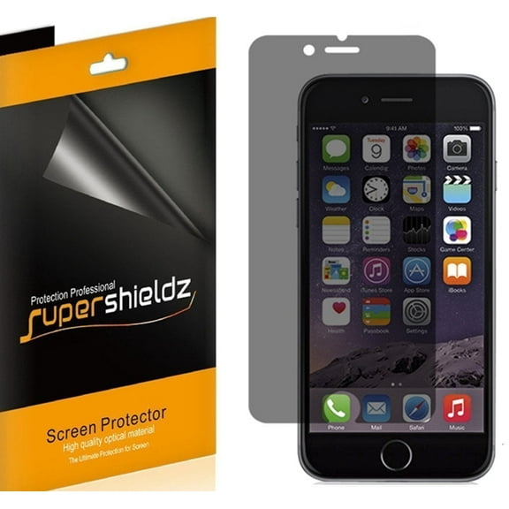 [2-pack] Supershieldz for Apple iPhone 6 Plus / 6S Plus 5.5 Inch Privacy (Anti-Spy) Screen Protector Shield