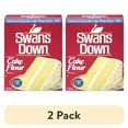 (4 pack) Swans Down Enriched, Bleached Cake Flour, 32 oz
