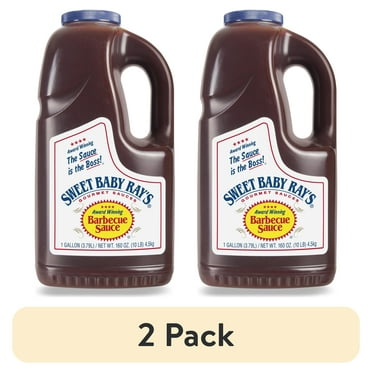 (2 pack) Sweet Baby Ray's Original Barbecue Sauce 1 gal