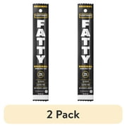 (2 pack) FATTY Meat Sticks Original Flavor, Grass Fed Beef, 2 oz.