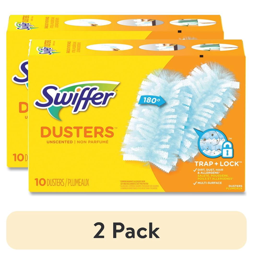 (2 pack) Swiffer Dusters Multi-Surface Refills, Unscented, 10 Count Dusters