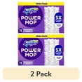 thumbnail interactive-video image 1 of (2 pack) Swiffer Power Mop Multi-Surface Mopping Pad Refills for Floor Cleaning, 11 Count, 1 of 19