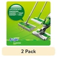 thumbnail image 1 of (2 pack) Swiffer Sweeper Dry Sweeping Pad Multi Surface Refills for Dusters floor mop, Unscented, 16 Count, 1 of 11
