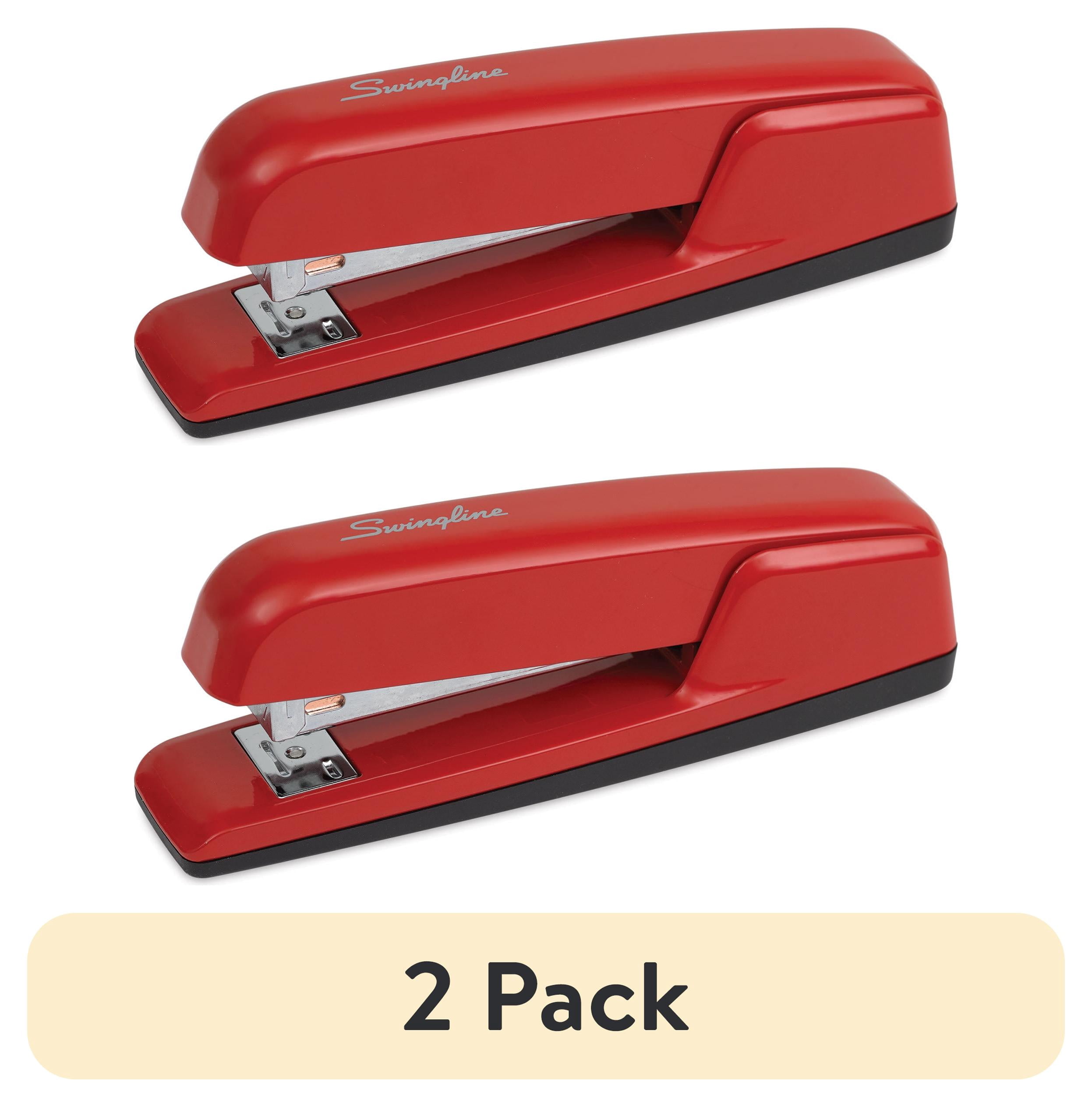 Swingline, Business Desktop Stapler, 747, Rio Red, Full Size