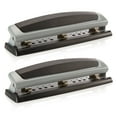 thumbnail image 1 of (2-pack) Swingline Precision Pro Desktop Punch, 2 - 3 Holes, Adjustable Centers, 10 Sheets (A7074066AZ), 1 of 8