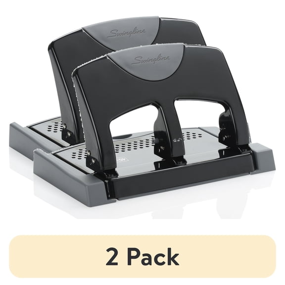 Swingline SmartTouch 3-Hole Punch, Low Force, 45 Sheets