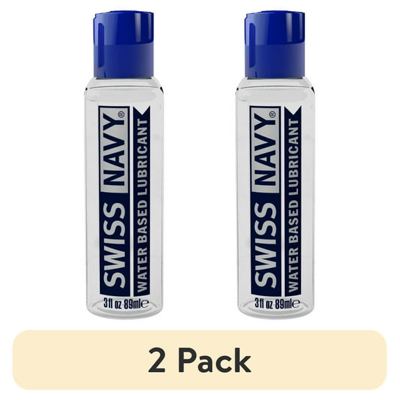 (2 pack) Swiss Navy Premium Water Based Personal Lubricant 3 oz