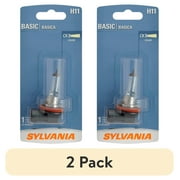 2 pack Sylvania H11 Basic Auto Halogen Headlight Bulb, 1 pack, Compatible with Multiple Cars