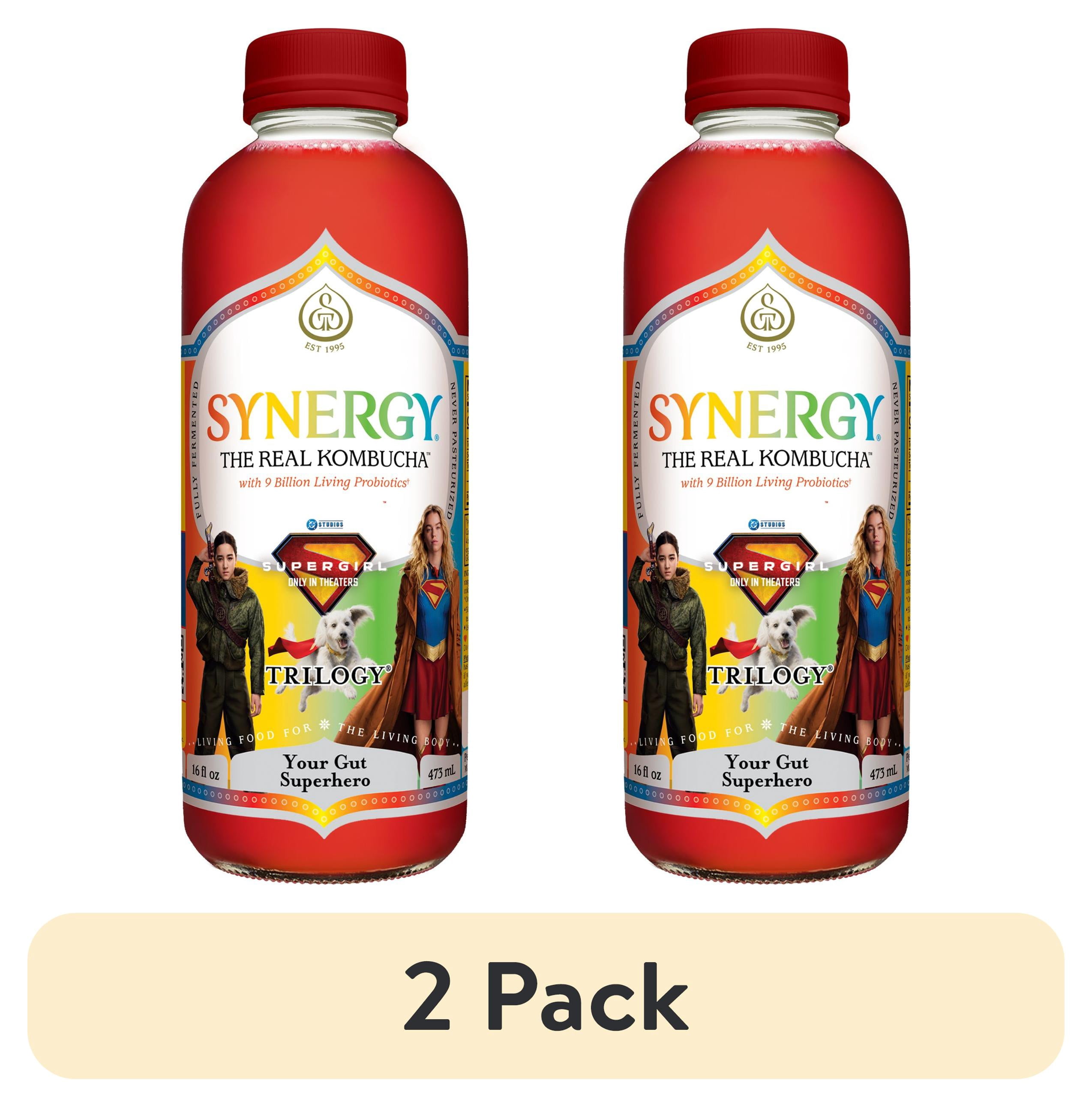 synergy シナジー　5点セット　【即購入OK】 2 pack) Synergy The Real Kombucha Trilogy, 16 fl oz - Walmart.com
