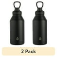 thumbnail interactive-video image 1 of (2 pack) TAL Stainless Steel Ranger Water Bottle 64oz, Black, 1 of 12