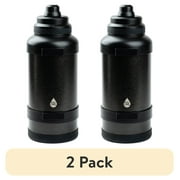 2 pack TAL 3 Liter Stainless Steel Zeus Black Water Bottle with Leak-Proof Lid