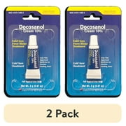 (2 pack) Taro Fever Blister & Cold Sore Treatment, Docosanol 10% Cream, 0.07 Oz (1 Tube), Fast-Acting Anti Itch Cream, Cold Sore & Fever Blister Prevention