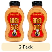 (2 pack) Top Secret Recipes Burger Special Sauce (like Big Mac Sauce) - for Burgers, Sandwiches & Wraps - New 11 oz Bottle