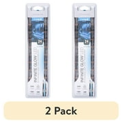 (2 pack) TYPE S - Infinite Glow Blue LED Ambient Lighting - Car LED Strip Lights, Light Sync Technology, 3M Adhesive, Trimmable, 12V, 2 x 12" Blue Strips, 24 inches
